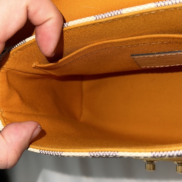 RARE Louis Vuitton Damier Azur Braided Croisette Rose - Picture 12 of 15